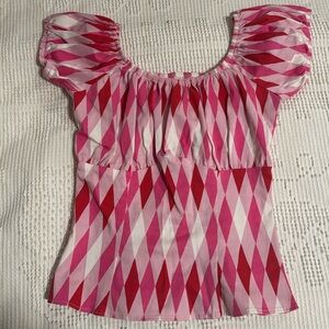 Pinup Girl Clothing Peasant Top